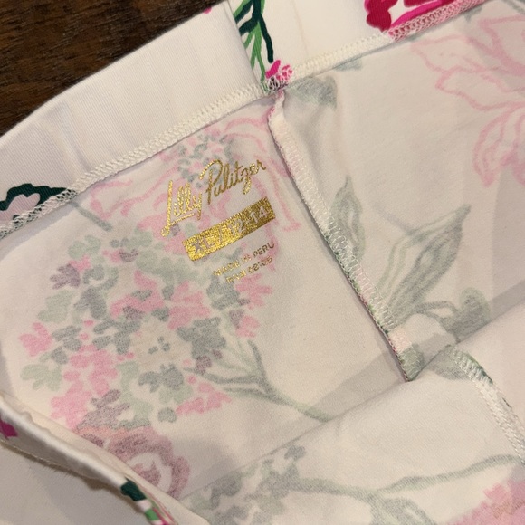 Lilly Pulitzer girls size XL leggings excellent use condition worn twice no fade - Picture 6 of 6